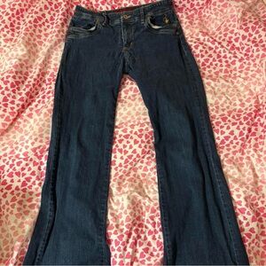 Baby Phat Dark Blue Flare Jeans